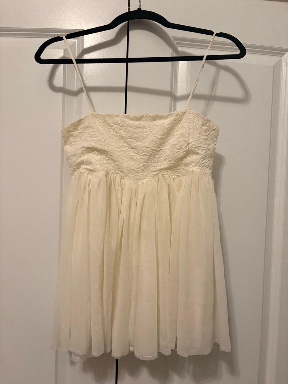 Free People Strapless Sheer Top